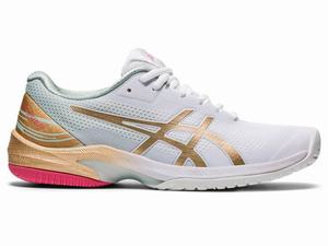 Asics COURT SPEED FF L.E. Women's Tennis Shoes White | EMQ987140