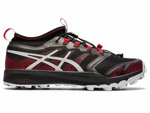 Asics FujiTrabuco PRO Men's Trail Running Shoes Black / Grey | ACQ740819
