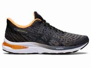 Asics GEL-CUMULUS 22 KNIT Men's Running Shoes Black / Grey | YHQ394517