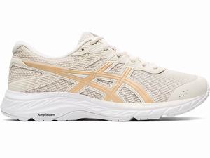 Asics GEL-Contend 6 Twist Women's Running Shoes Beige / Gold | AQW193054