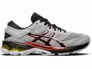 Asics GEL-KAYANO 26 Men's Running Shoes Grey / Black | WBE359082