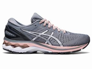 Asics GEL-KAYANO 27 (D) Women's Running Shoes Silver | IKW137249