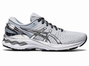 Asics GEL-KAYANO 27 PLATINUM Women's Running Shoes Grey / Silver | XRT290146