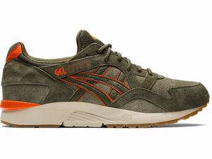 Asics GEL-LYTE V Men's Sneakers Green / Olive | FYR478593