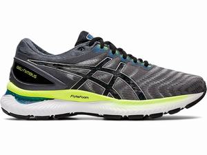 Asics GEL-NIMBUS 22 Men's Running Shoes Black / Grey | TOK520863