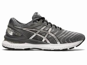 Asics GEL-NIMBUS 22 Platinum Men's Running Shoes Grey / Silver | THB453286