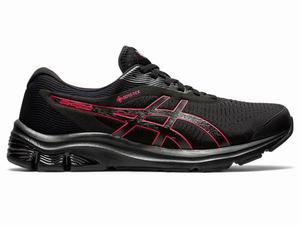 Asics GEL-PULSE 12 G-TX Men's Running Shoes Black | TJM523098