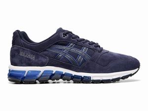 Asics GEL-SAGA 180 Men's Sneakers Black / Deep Blue | FDV683419