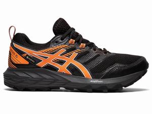 Asics GEL-SONOMA 6 G-TX Women's Trail Running Shoes Black / Orange | IWF704916