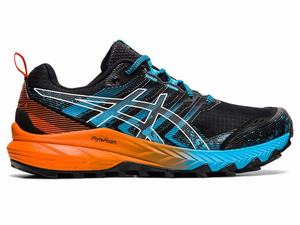 Asics GEL-TRABUCO 9 Men's Trail Running Shoes Black / White | JKN370162