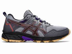 Asics GEL-VENTURE 8 (D) Women's Trail Running Shoes Red / Grey / Dark Red | OCF261578