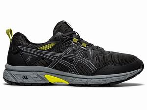 Asics GEL-VENTURE 8 Men's Trail Running Shoes Deep Grey | QRX937816