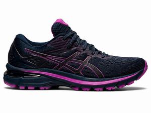 Asics GT-2000 9 LITE-SHOW Women's Running Shoes Blue | FVB863420