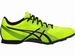 Asics Hyper MD 6 Men's Track & Field Shoes Black / Yellow | NQJ958013