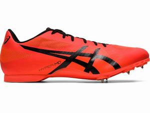 Asics Hyper MD 7 Men's Track & Field Shoes Orange / Black / Red | EUV519872