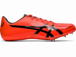 Asics Hyper Sprint 7 Women's Track & Field Shoes Orange / Black / Red | CKE943251