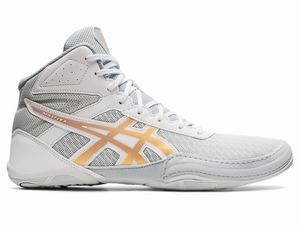 Asics MATFLEX 6 Men's Wrestling Shoes Grey / Gold / Brown | CAU320954