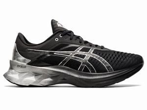 Asics NOVABLAST Platinum Women's Running Shoes Black / Silver | IBP073124