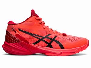 Asics SKY ELITE FF MT 2 TOKYO Men's Volleyball Shoes Orange / Red / Black | KQZ972851