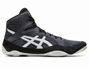 Asics SNAPDOWN 3 Men's Wrestling Shoes White / Brown / Grey | VXM853294