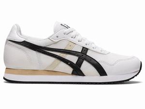 Asics TIGER RUNNER Women's Sneakers Black / White | XRM203649